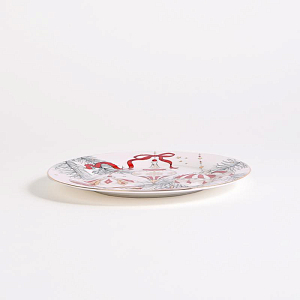 Тарелка Valerie Concept "Новогодние игрушки"